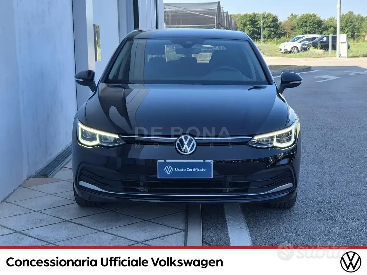 Usata VW Golf VII Style 116 CV (85 kW) 2020 Nero Berlina