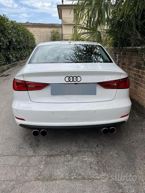 Usata Audi A3 150 CV (110 kW) 2016 Bianco Berlina