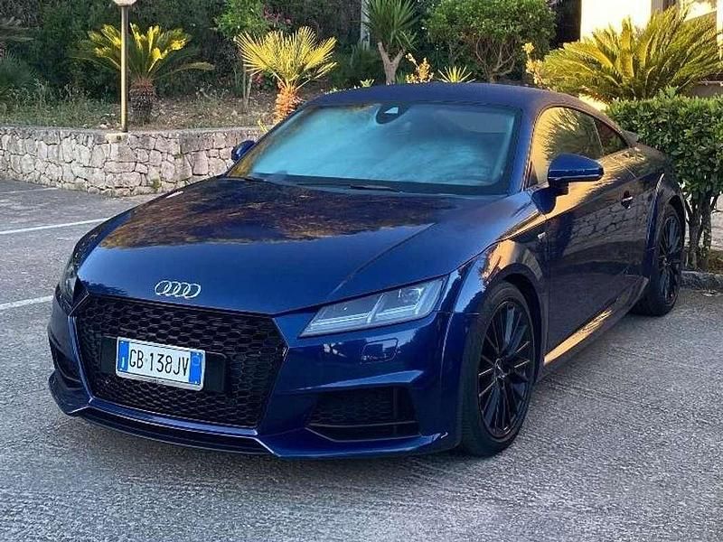 Usata Audi TT S-Line 230 CV (169 kW) 2017 Blu/azzurro Coupé
