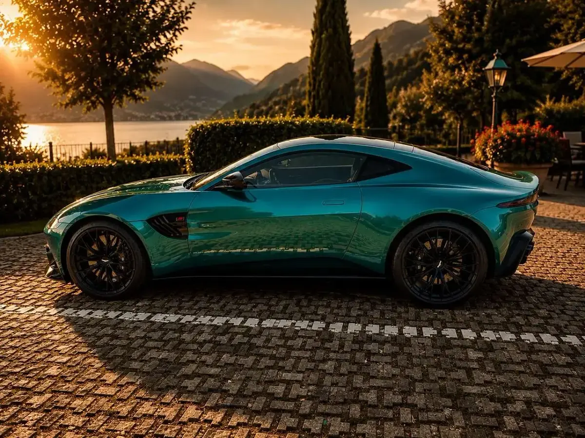 Usata Aston Martin V8 Vantage 534 CV (392 kW) 2023 Verde Coupé
