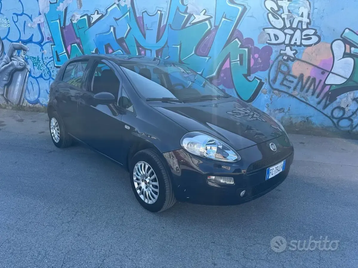 Usata Fiat Punto Evo 70 CV (51 kW) 2016 Bluazzurro Utilitaria