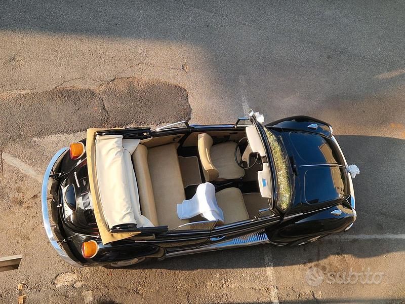 Usata VW Beetle Cabriolet 1970 Nero Cabrio