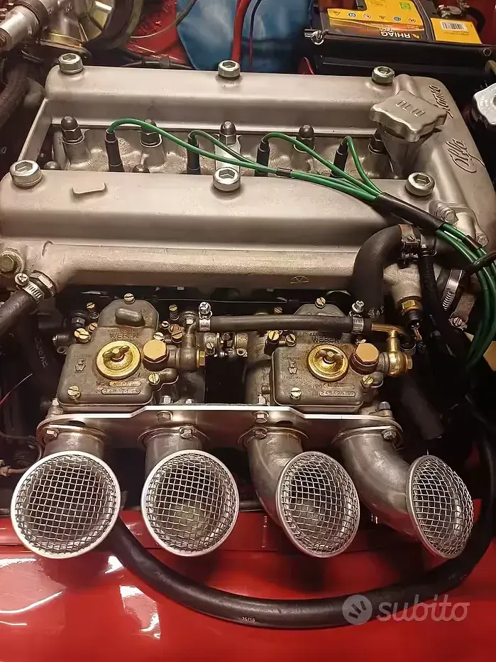 Usata Alfa Romeo GT Junior 110 CV (80 kW) 1970 Rosso Coupé