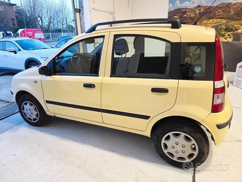 Usata Fiat Panda Dynamic 60 CV (44 kW) 2007 Giallo Utilitaria