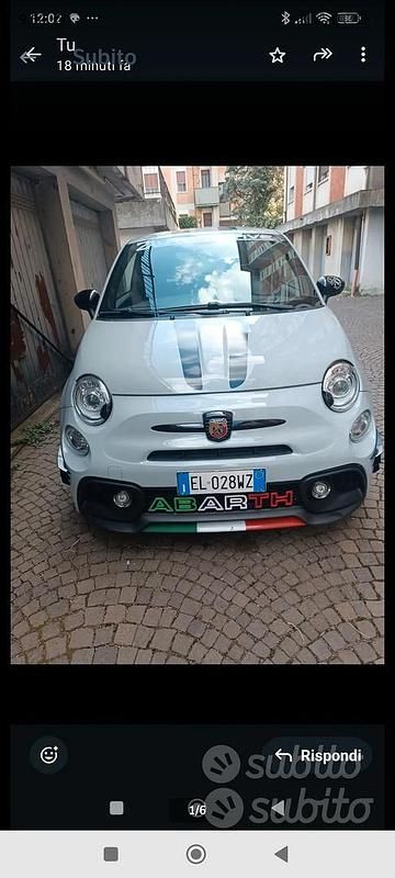 Usata Fiat 500 Abarth 2012 Grigio Berlina