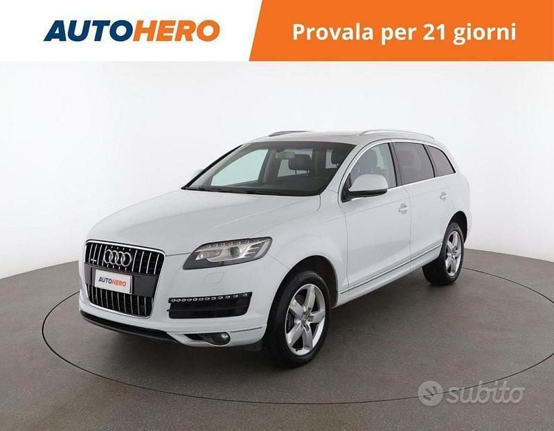 Usata Audi Q7 245 CV (180 kW) 2014 Bianco SUV