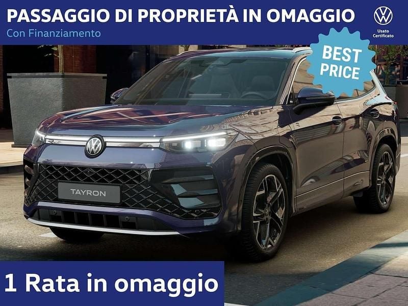 Ultraviolet metallizzato Usata 2025 VW Tayron R-line SUV | 49.500 € (Ottimo prezzo) - Immagine 1/4