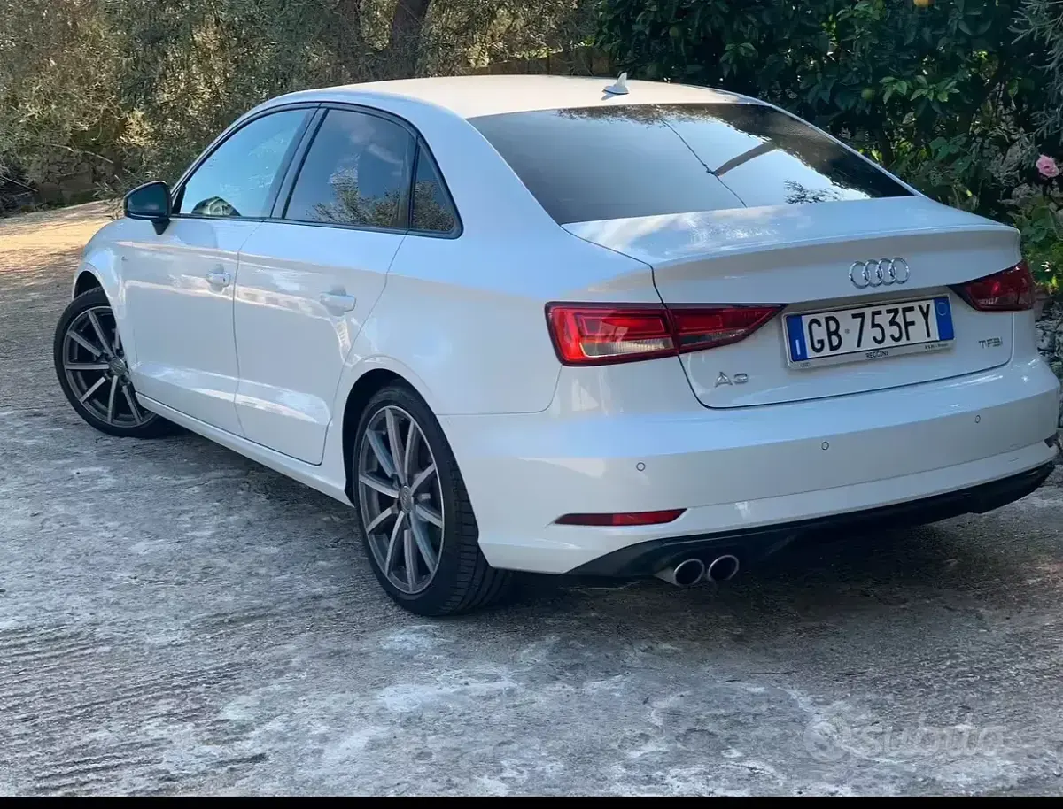 Usata Audi A3 Sport 150 CV (110 kW) 2020 Bianco Berlina