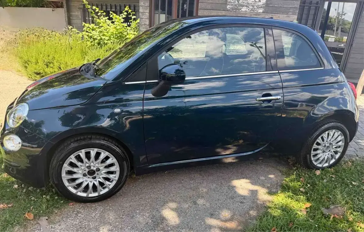 Usata Fiat 500 Lounge 69 CV (50 kW) 2019 Blu/azzurro Utilitaria