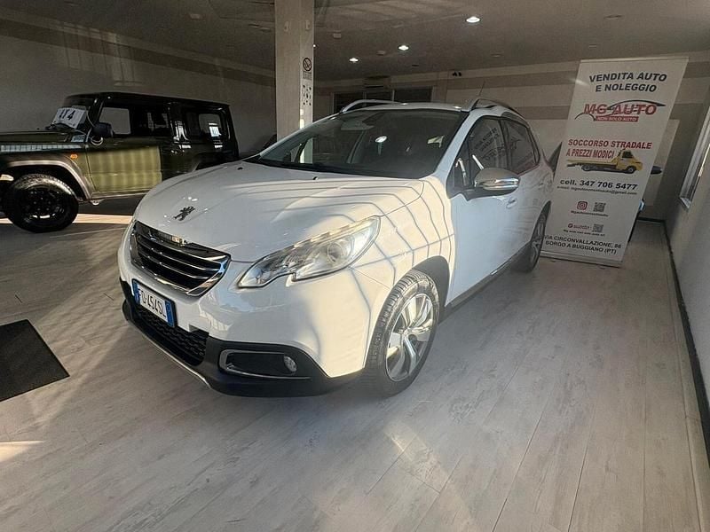 Usata Peugeot 2008 110 CV (80 kW) 2016 Bianco SUV