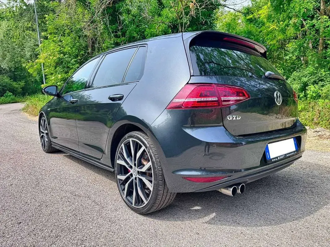 Usata VW Golf VII GTD 184 CV (135 kW) 2014 Grigio Berlina