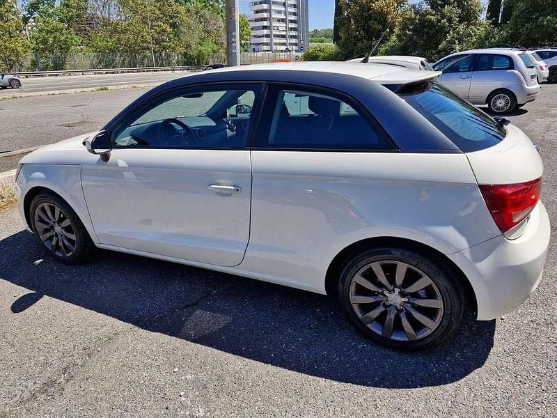 Usata Audi A1 Ambition 86 CV (63 kW) 2012 Bianco Utilitaria
