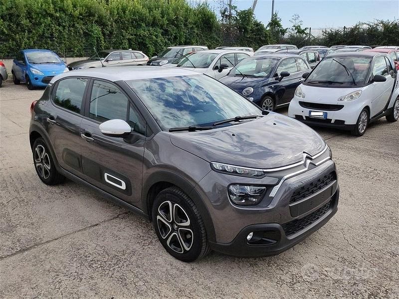 Usata Citroën C3 Feel 110 CV (80 kW) 2022 Grigio metallizzato Utilitaria