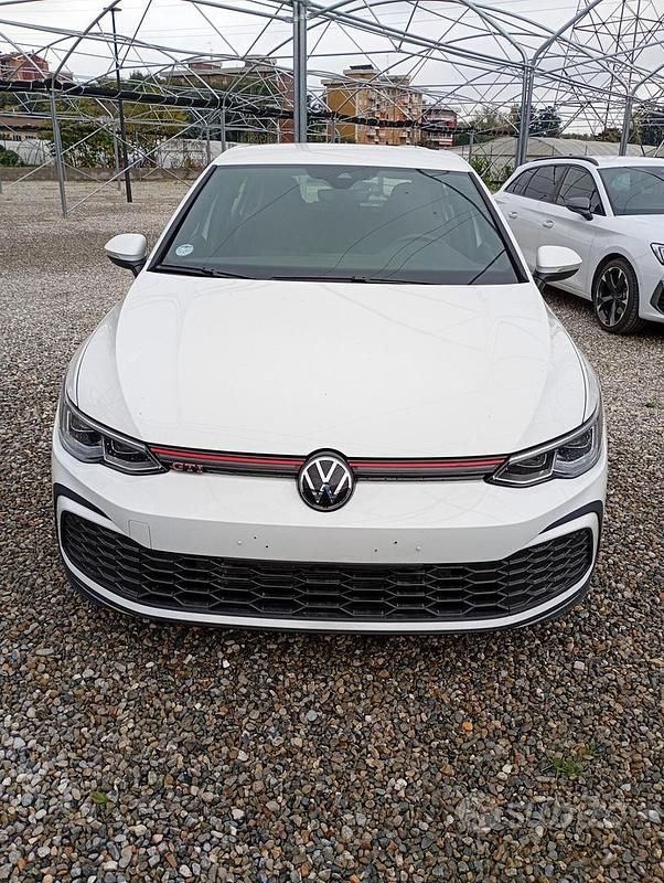 Usata VW Golf VIII GTI 244 CV (179 kW) 2020 Bianco Berlina