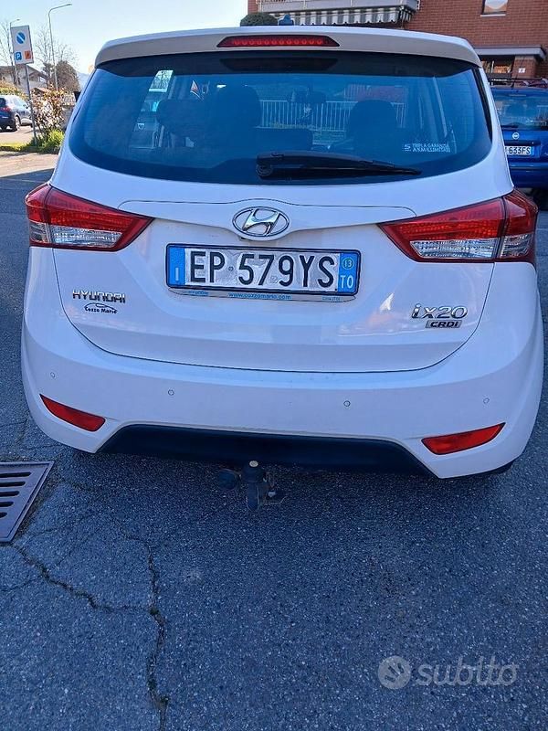 Usata Hyundai ix20 128 CV (94 kW) 2013 Bianco Utilitaria