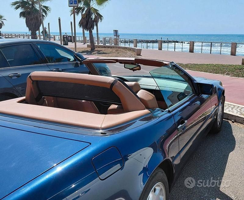 Usata Mercedes SL320 1995 Blu Cabrio
