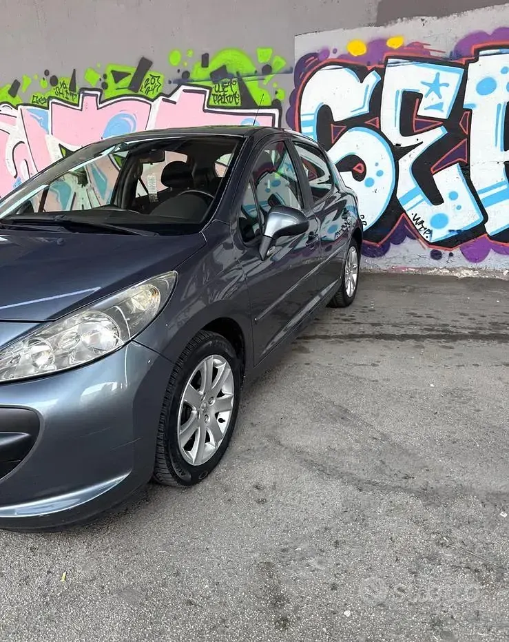 Usata Peugeot 207 110 CV (80 kW) 2009 Blu Berlina