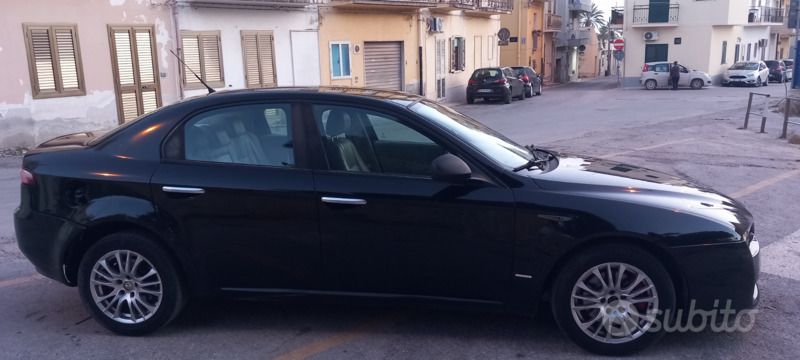 Usata Alfa Romeo 159 150 CV (110 kW) 2008 Nero Berlina
