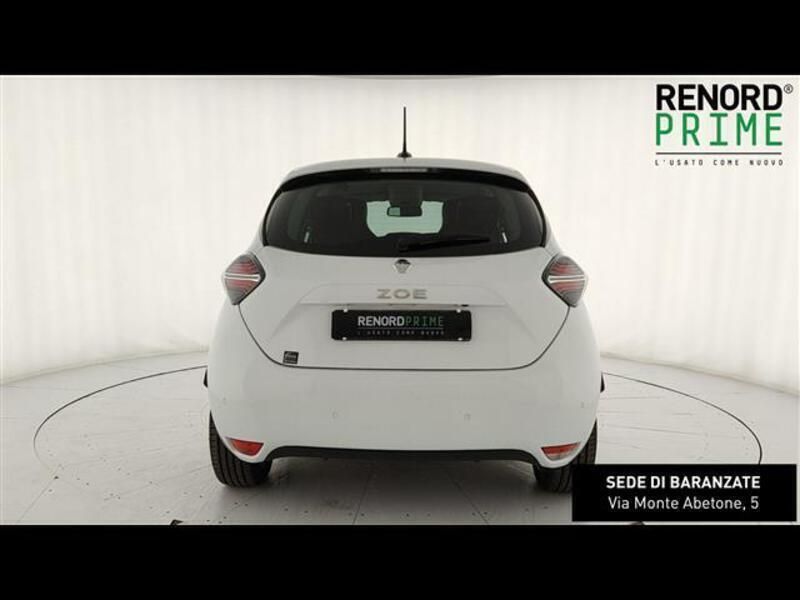 Usata Renault Zoe Intens 100 kW (136 CV) 2020 Bianco Utilitaria