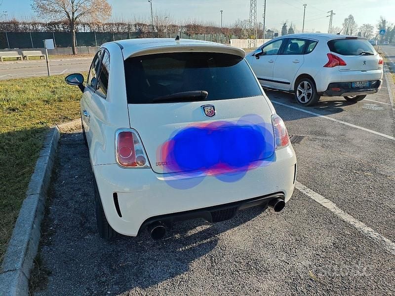 Usata Abarth 500 2008 Bianco Utilitaria
