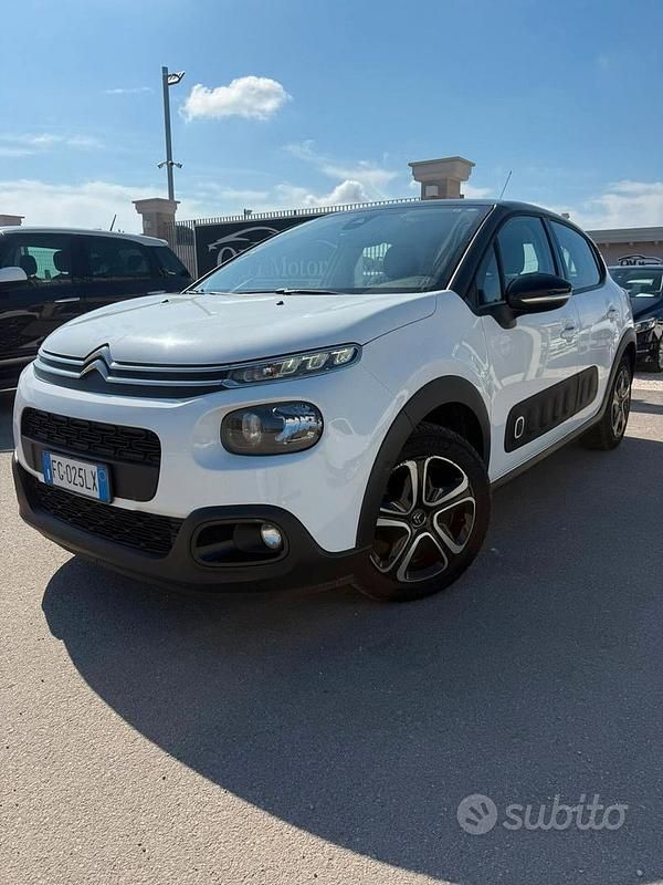 Usata Citroën C3 Shine 99 CV (72 kW) 2017 Bianco Berlina