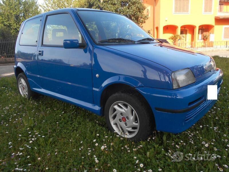Usata Fiat Cinquecento Abarth 70 CV (51 kW) 1997 Blu Utilitaria