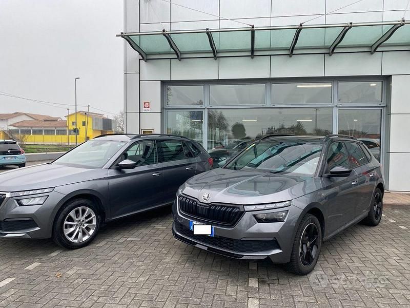 Usata Skoda Kamiq Ambition 110 CV (80 kW) 2022 Grigio SUV