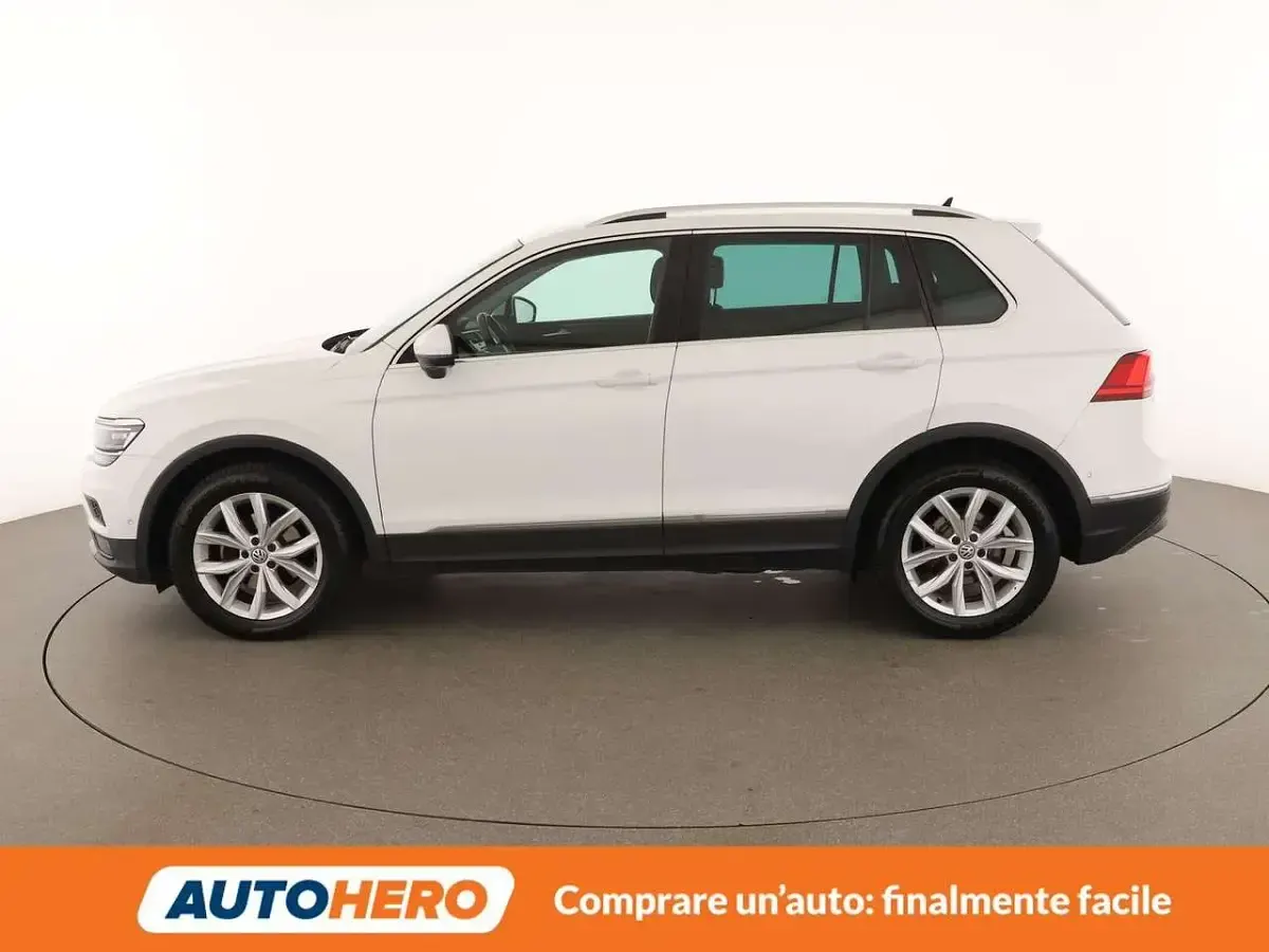 Usata VW Tiguan Advance 150 CV (110 kW) 2017 Bianco SUV