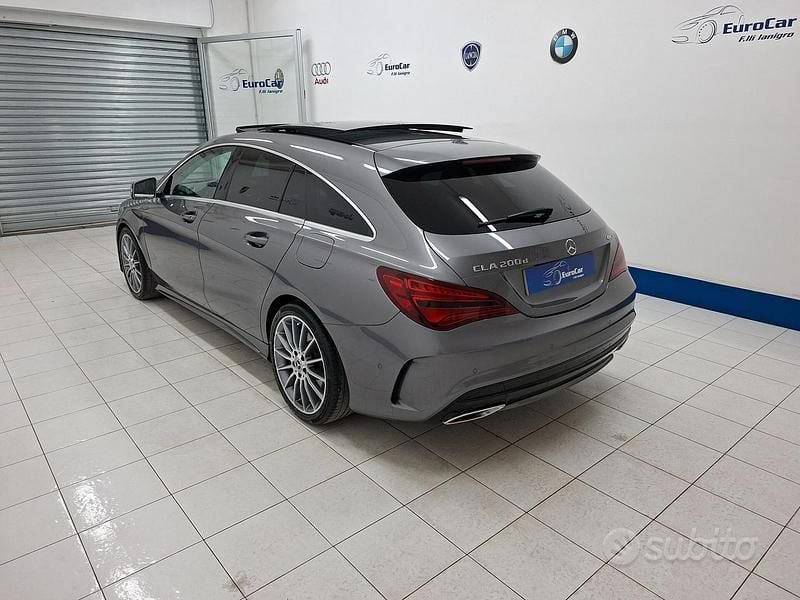 Usata Mercedes CLA200 Premium 136 CV (100 kW) 2018 Grigio Station wagon