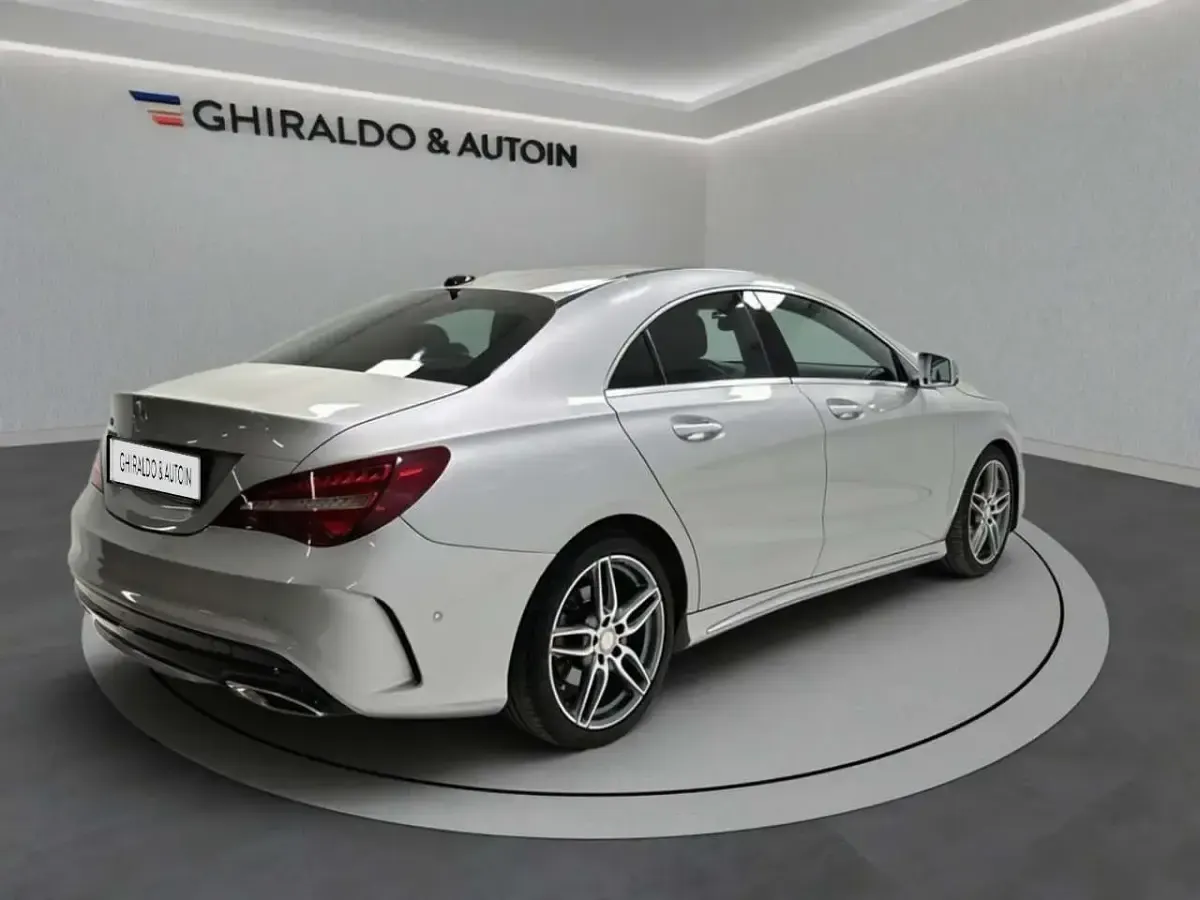 Usata Mercedes CLA200 136 CV (100 kW) 2017 Argento Coupé