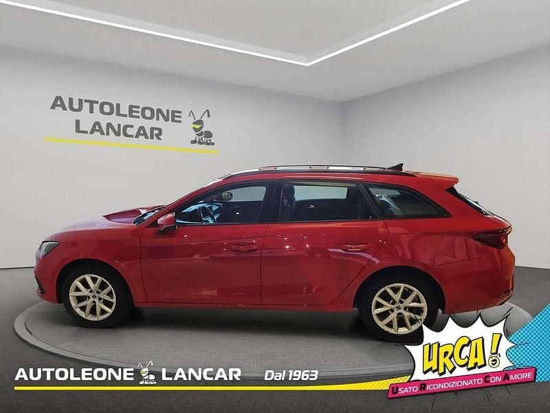 Usata Seat Leon Style 131 CV (96 kW) 2022 Rosso Station wagon