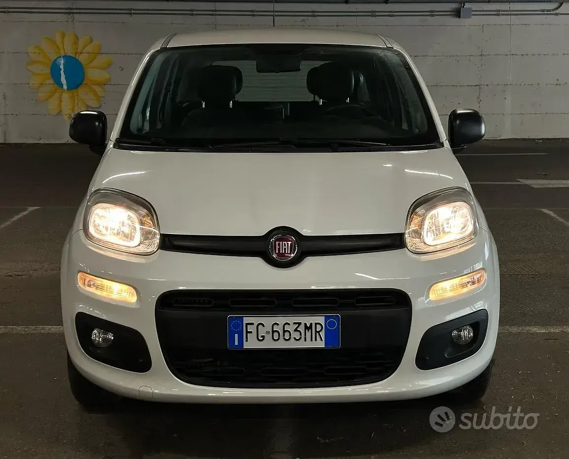 Usata Fiat Panda Easy 80 CV (58 kW) 2016 Bianco Utilitaria