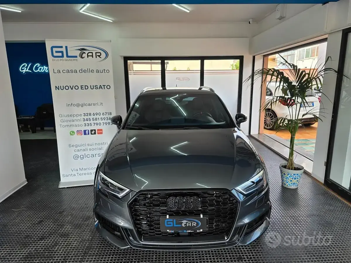 Usata Audi A3 S-Line 150 CV (110 kW) 2016 Grigio Berlina