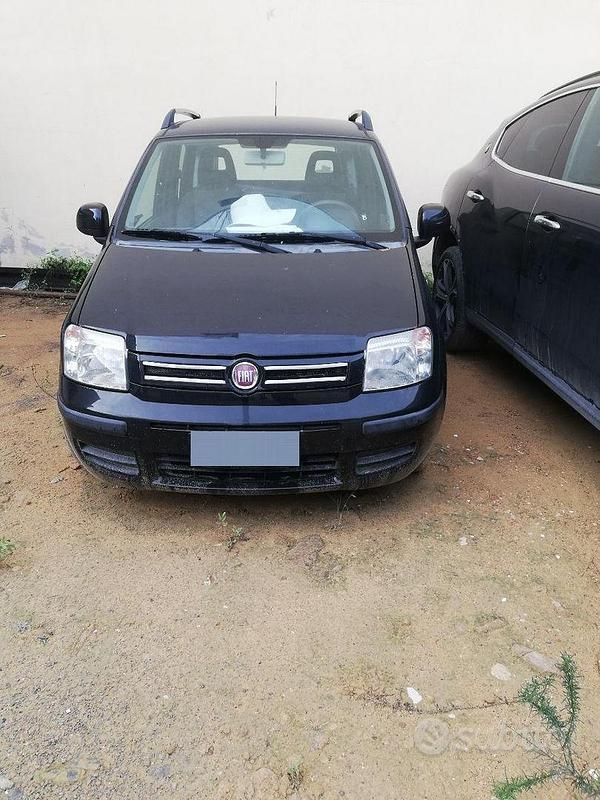 Usata Fiat Panda 2012 Nero Utilitaria