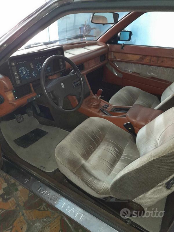 Usata Maserati Biturbo 1986 Grigio Coupé