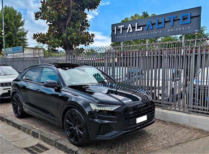 Nero Usata 2021 Audi Q8 S-Line SUV | 57.990 € (Molto cara) - Immagine 1/4