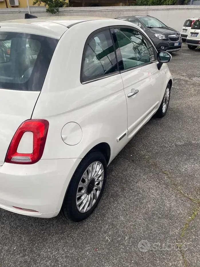 Usata Fiat 500 Lounge 69 CV (50 kW) 2019 Bianco Berlina