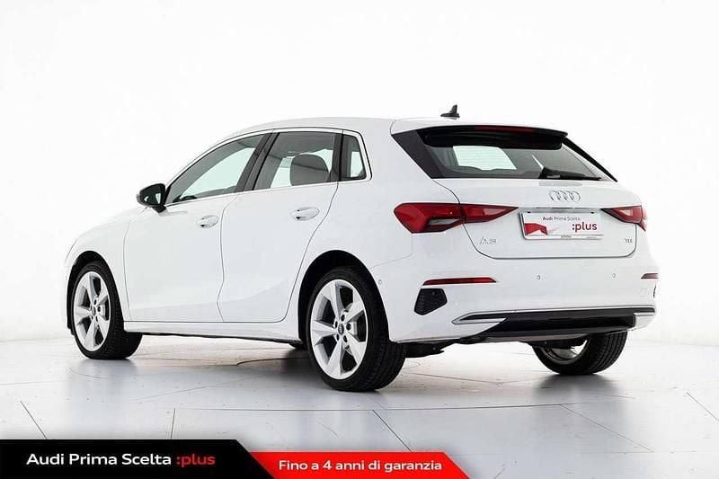 Usata Audi A3 Sportback Advanced 150 CV (110 kW) 2023 Bianco Utilitaria