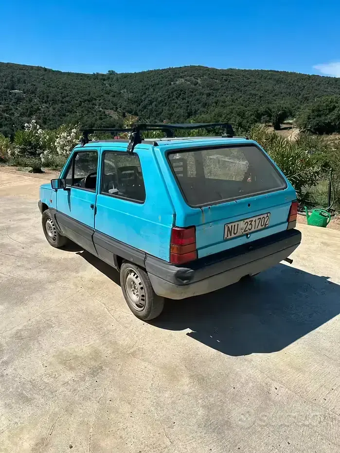 Usata Seat Marbella 41 CV (30 kW) 1993 Bluazzurro Utilitaria