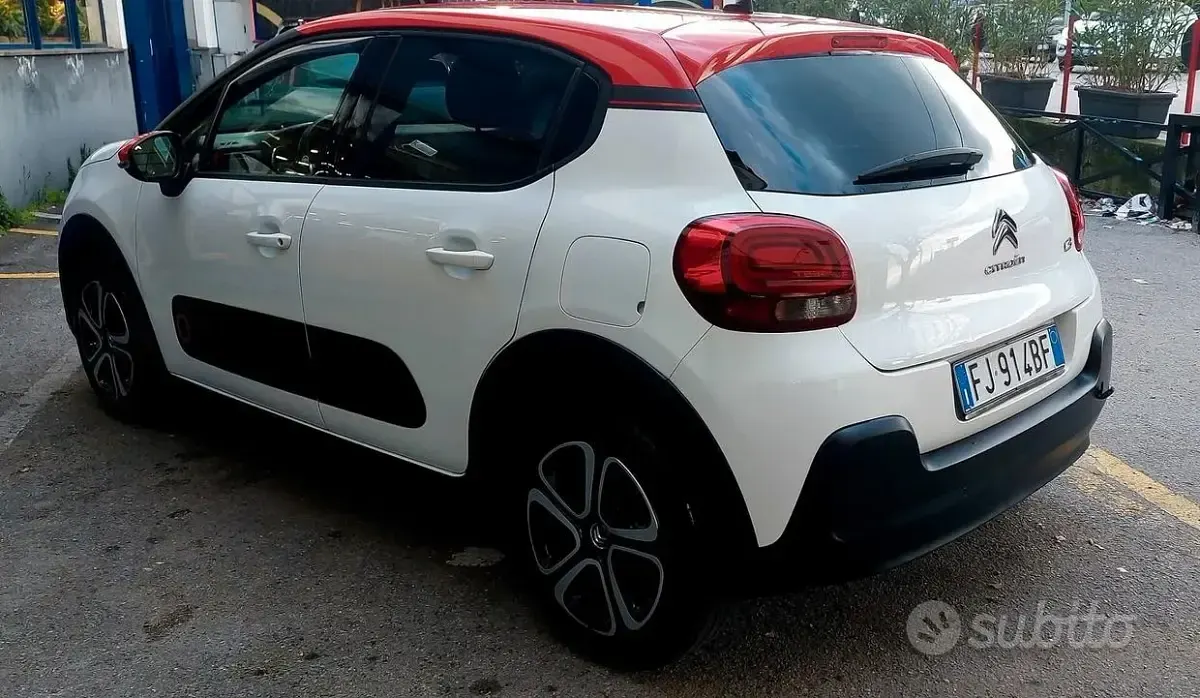 Usata Citroën C3 PureTech 82 CV (60 kW) 2017 Bianco Berlina