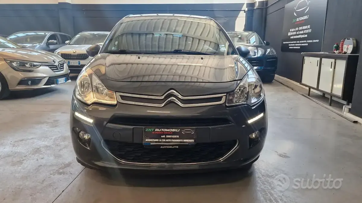 Usata Citroën C3 Exclusive 82 CV (60 kW) 2016 Grigio Berlina