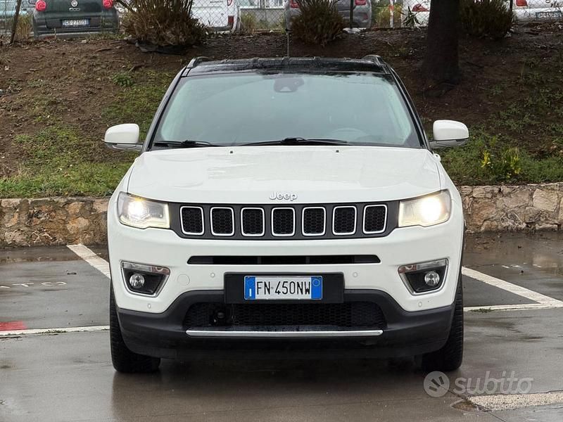 Usata Jeep Compass Limited 120 CV (88 kW) 2018 Bianco SUV