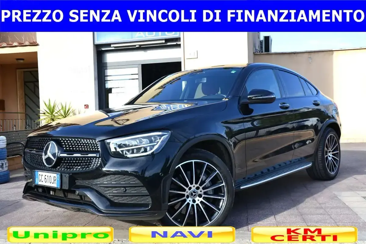 Brugt Mercedes GLC300 Premium 245 HK (180 kW) 2020 Sort SUV