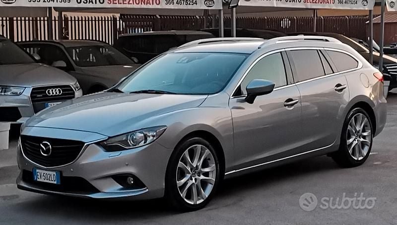 Usata Mazda 6 Essence 150 CV (110 kW) 2014 Grigio Station wagon