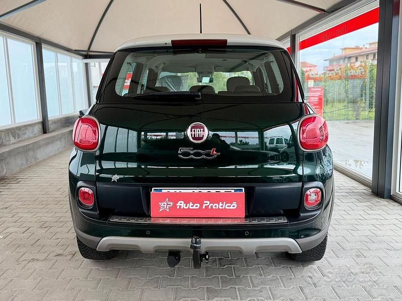 Usata Fiat 500L Trekking 120 CV (88 kW) 2017 Verde Monovolume