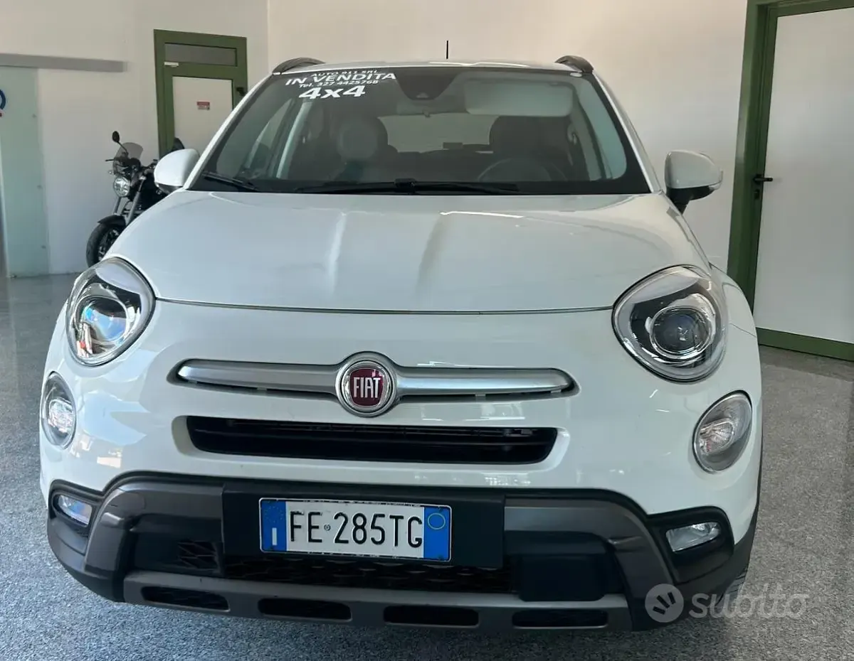 Usata Fiat 500X Cross Plus 140 CV (102 kW) 2016 Bianco SUV
