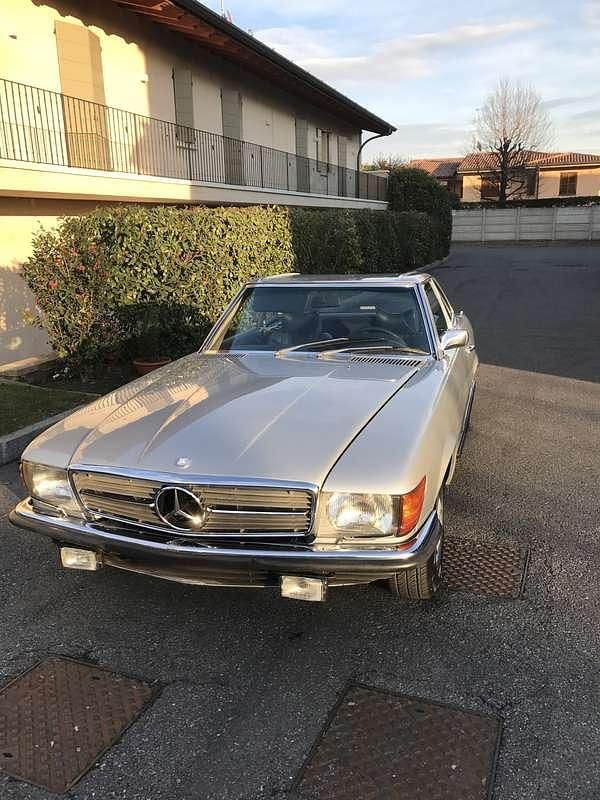 Usata Mercedes SL350 272 CV (200 kW) 1971 Argento Cabrio