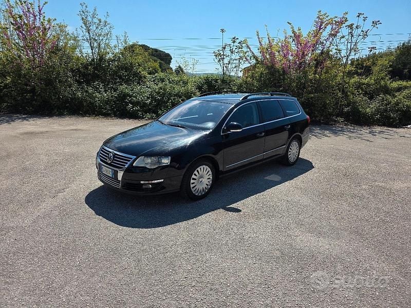 Usata VW Passat Sportline 140 CV (102 kW) 2008 Nero Station wagon