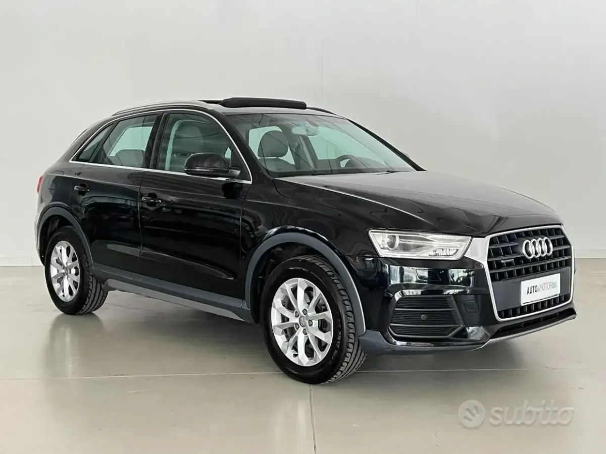 Usata Audi Q3 Business 150 CV (110 kW) 2015 Nero SUV