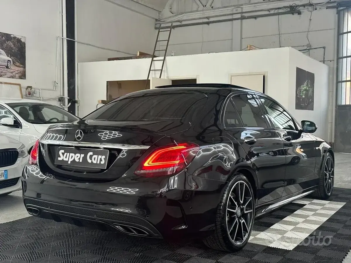 Usata Mercedes C43 AMG AMG 367 CV (269 kW) 2017 Nero Berlina